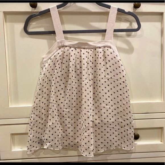 Petite white dots top - Picture 3 of 5